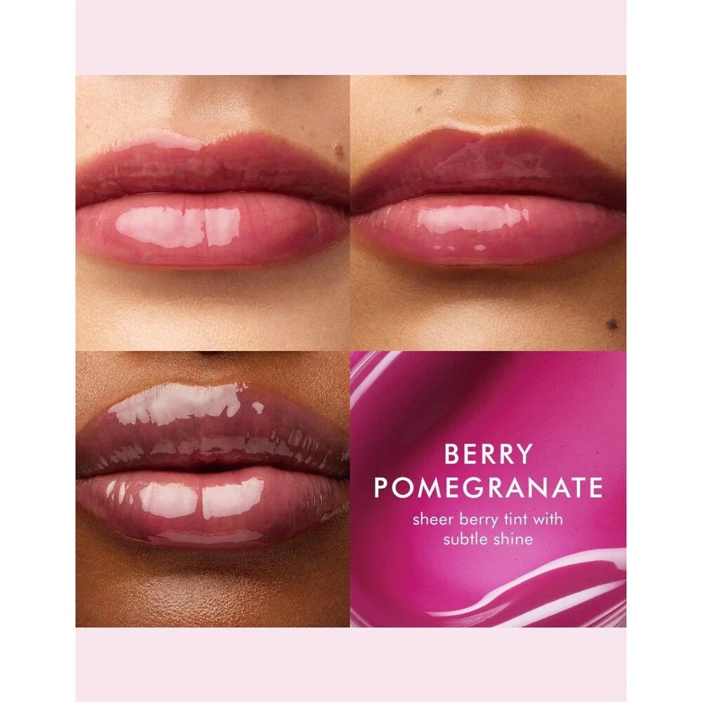 NEW in Box! Moroccanoil Lip Balm Berry Pomegranate 0.5 oz